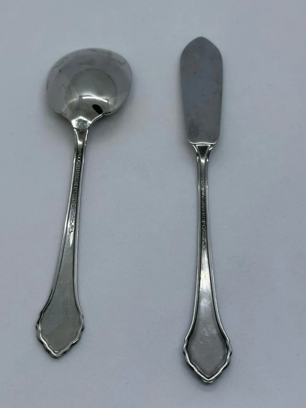 Oneida SUMMER MIST AUTUMN GLOW Stainless Flatware Serving Pieces Lot/8 Wm Rogers
